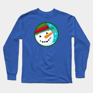 Cute Snowman Long Sleeve T-Shirt